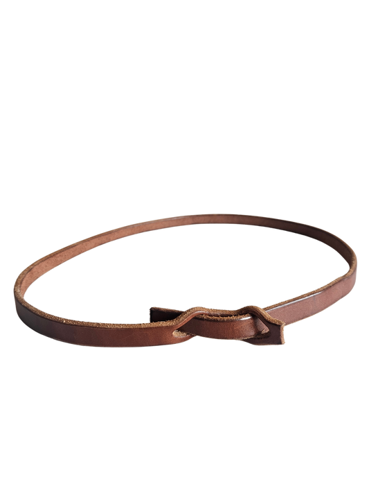 Leather Belt Brown / Size S