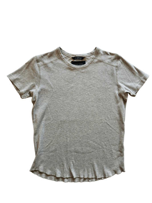 1x1 Slub Short Sleeve T-Shirt H.Ash / Size S