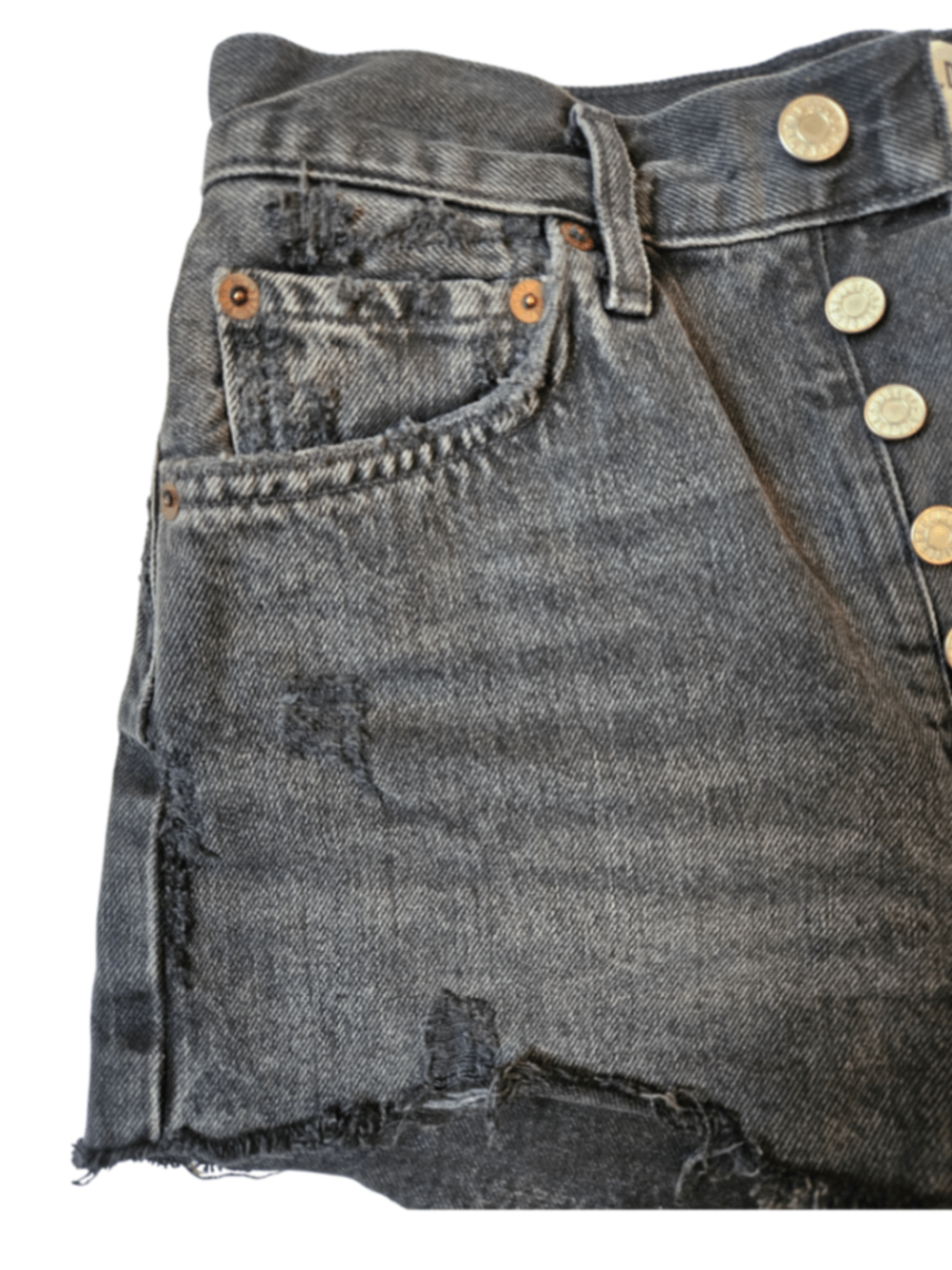 Parker Denim Short Washed Black / Size 23