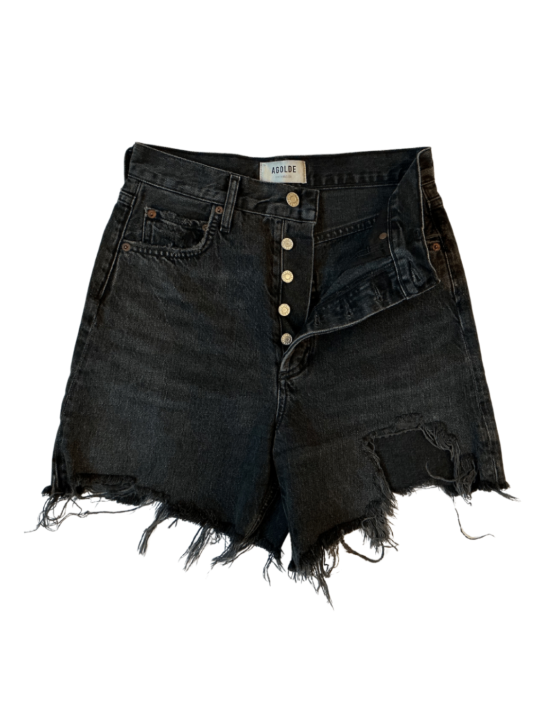 Stella Short Washed Black / Size 25