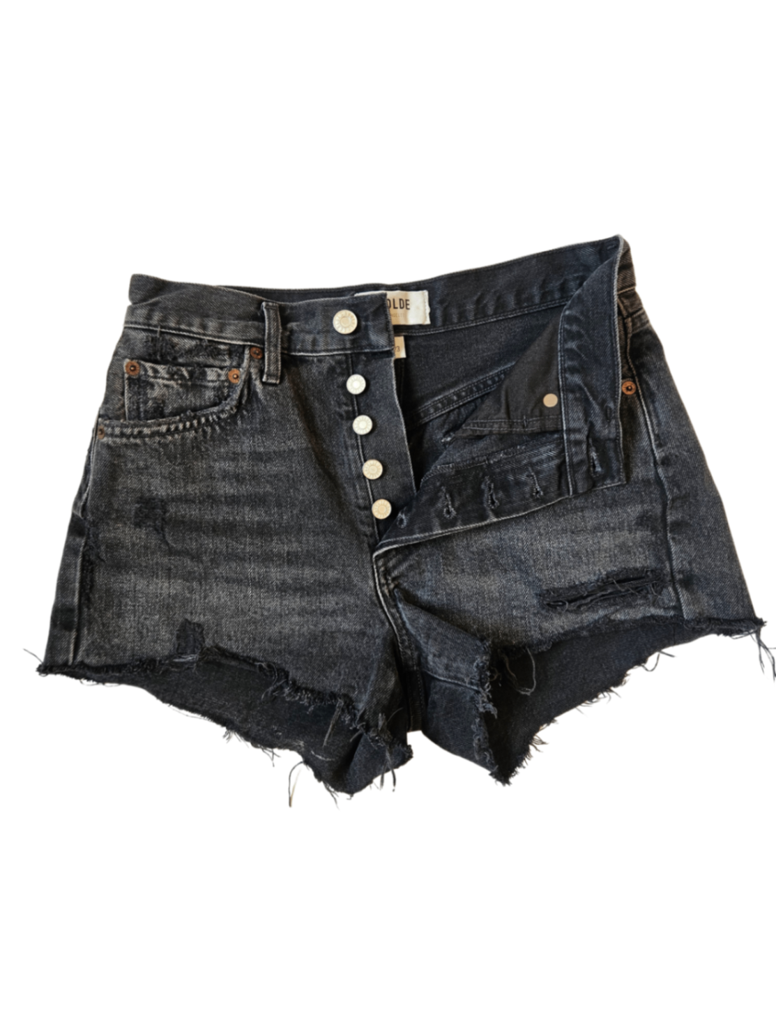 Parker Denim Short Washed Black / Size 23