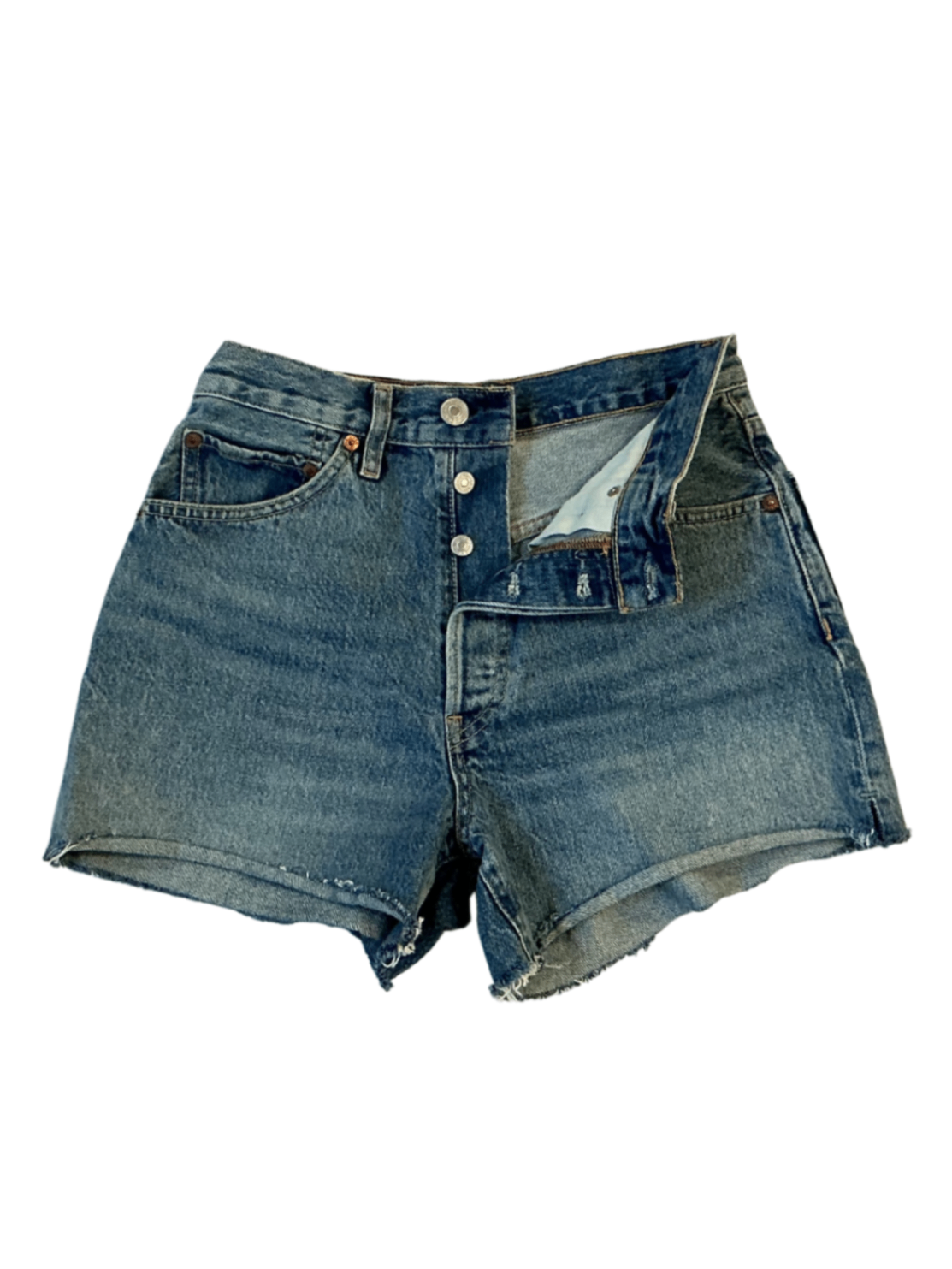 Cut Off Denim Short / Size 27