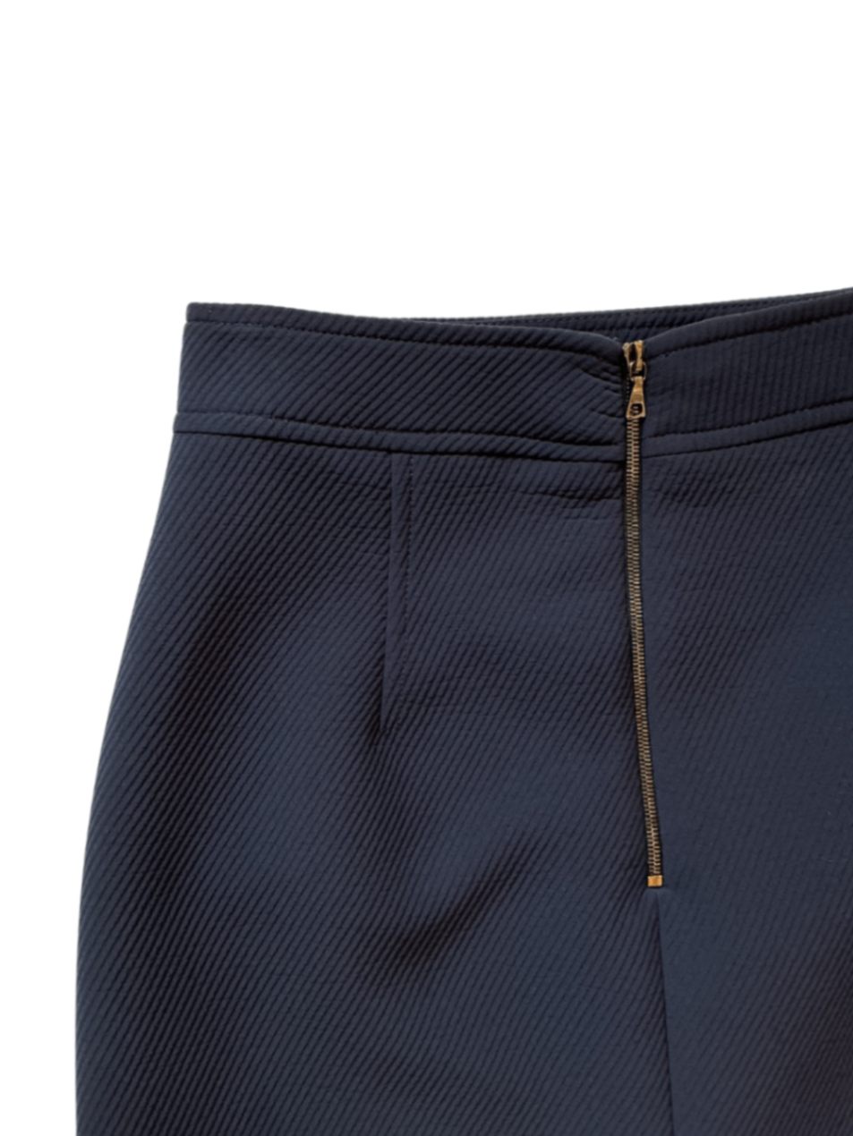 Textured Skirt Navy / Size 2