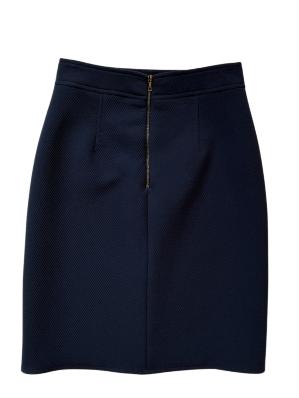 Textured Skirt Navy / Size 2