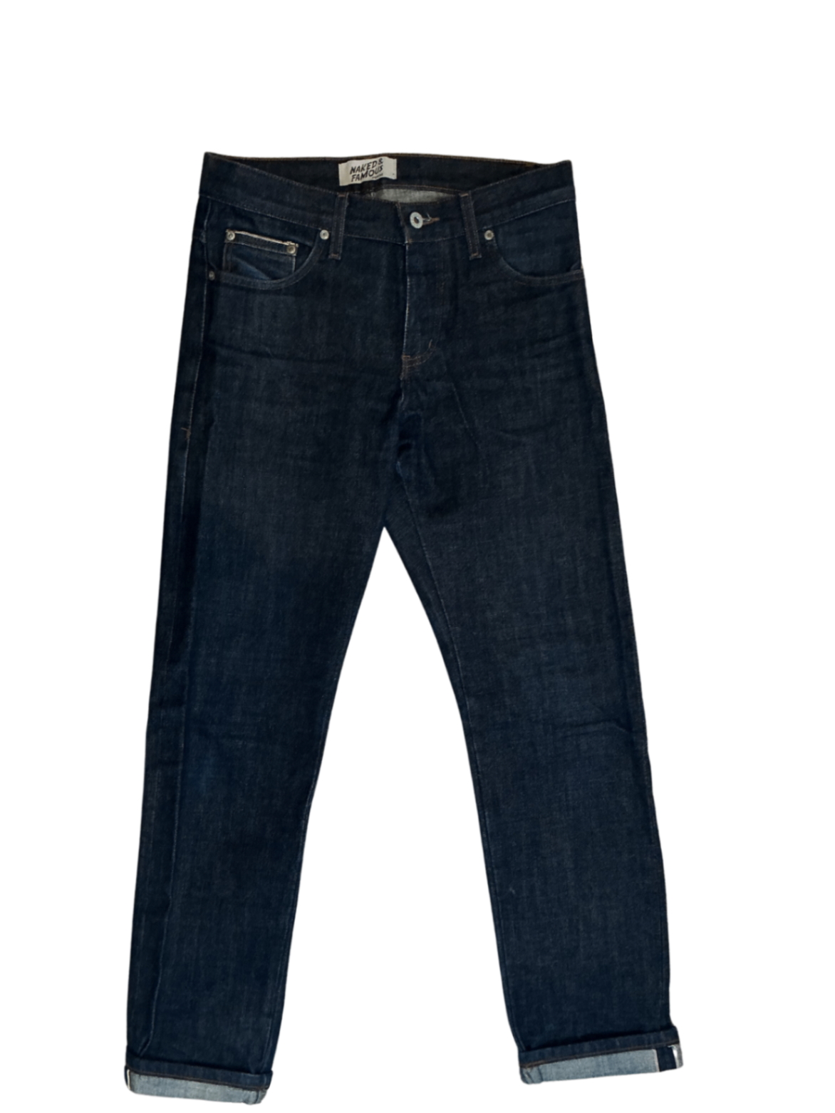 Slim Guy Unsanforized Natural Indigo Selvedge / Size 31