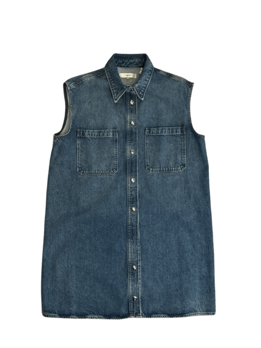Denim Sleeveless Shirt Dress Method / Size M