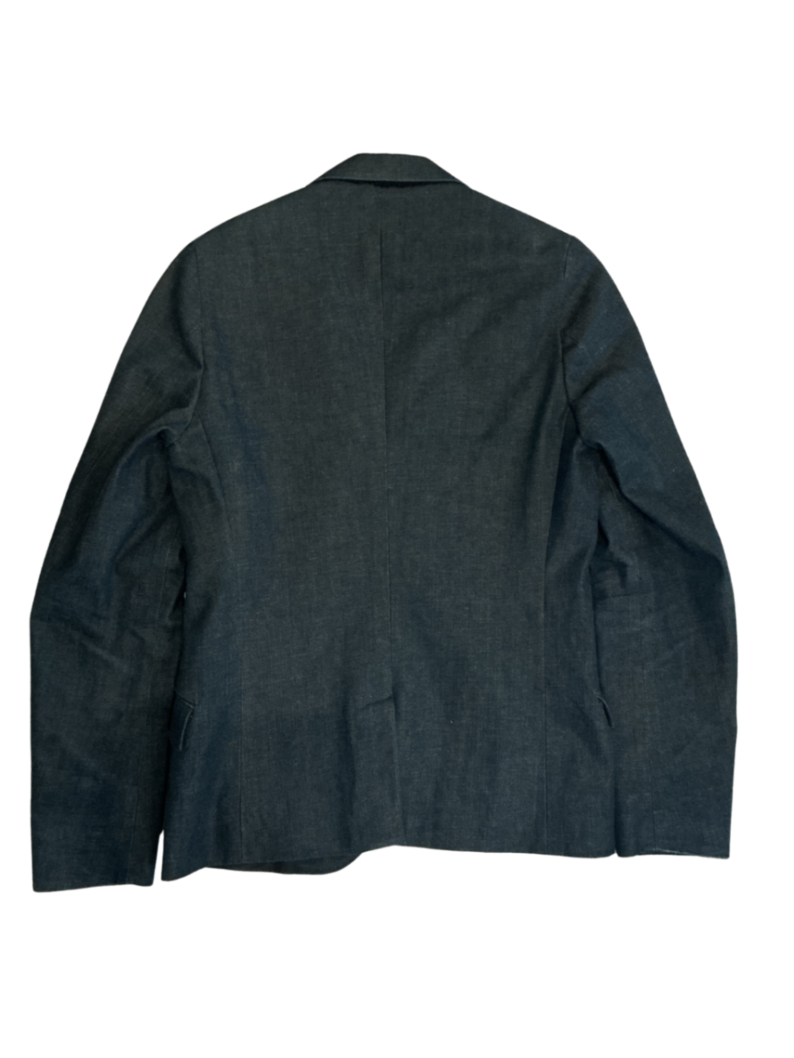 Vintage Unisex Greencast Denim Blazer / Size S