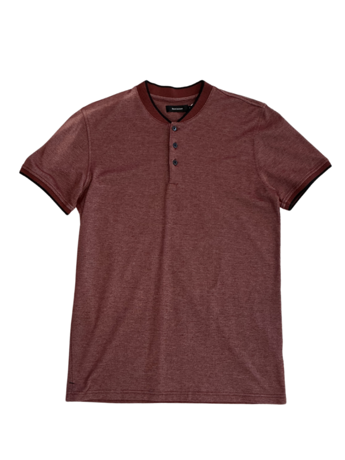Marlon Red Henley / Size M