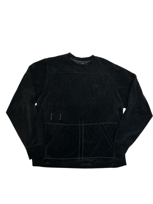 Jide Osifeso x RC Velour Crewneck Black / Size L