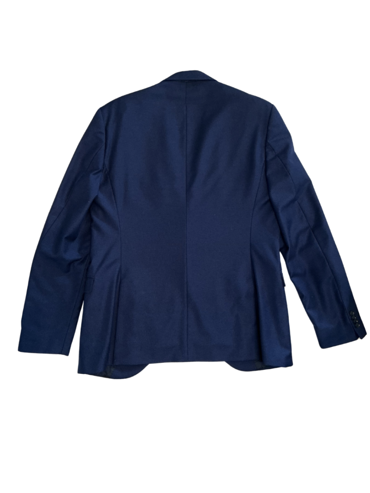 Jamonte Wool Suit Jacket Marled Blue / Size 44