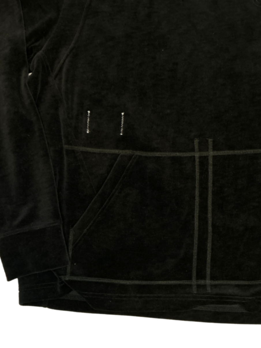 Jide Osifeso x RC Velour Crewneck Black / Size L