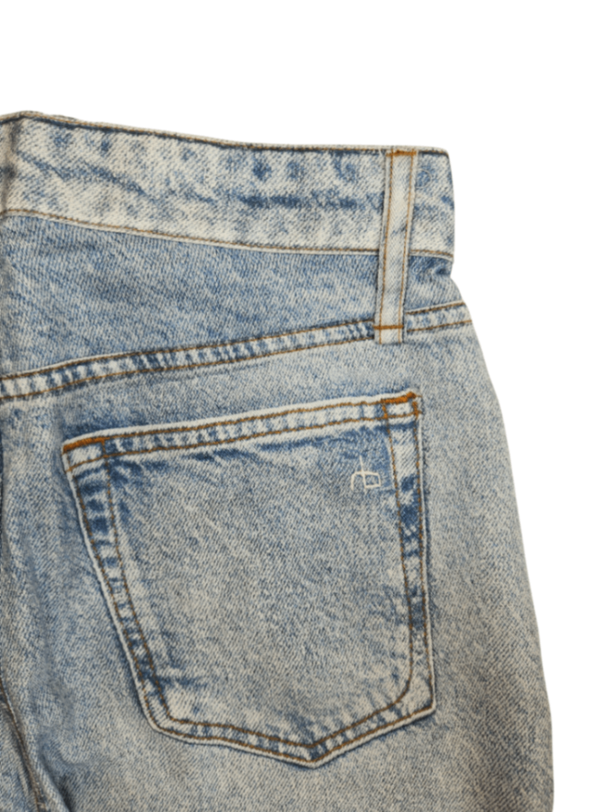 Alex Liquid High Rise Straight Jean Luna / Size 25