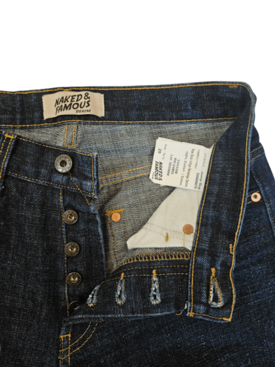 Jonny Guy x NFD Raw Slub Indigo Selvedge Denim / Size 29
