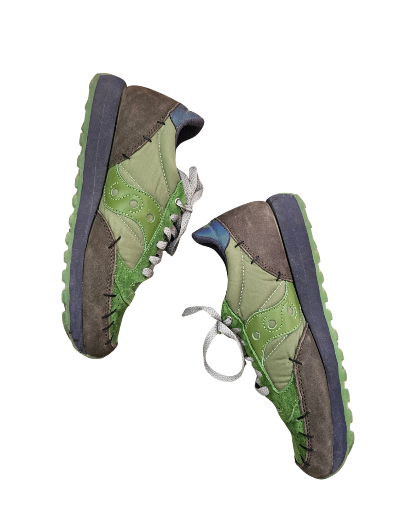 Saucony x Super7 Jazz Original "Frankenstein" Sneaker / Size 8W