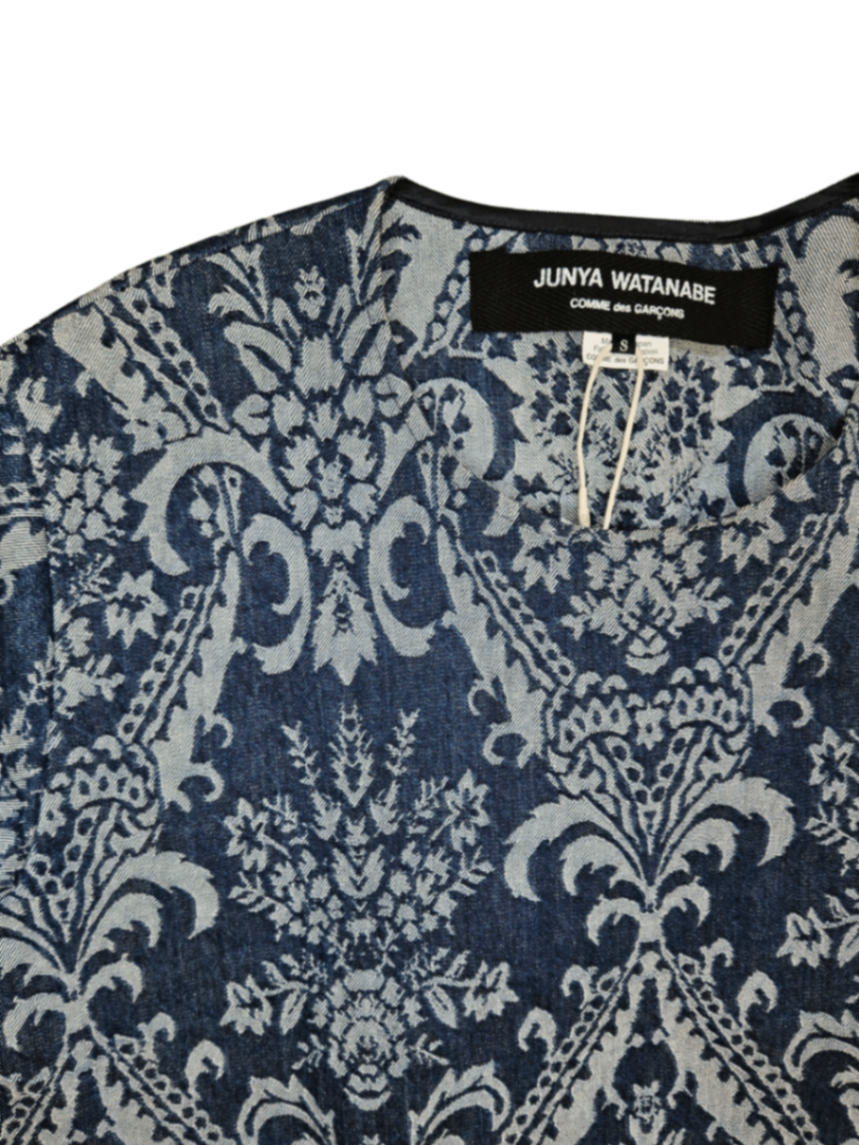 Jacquard Denim Dress / Size S