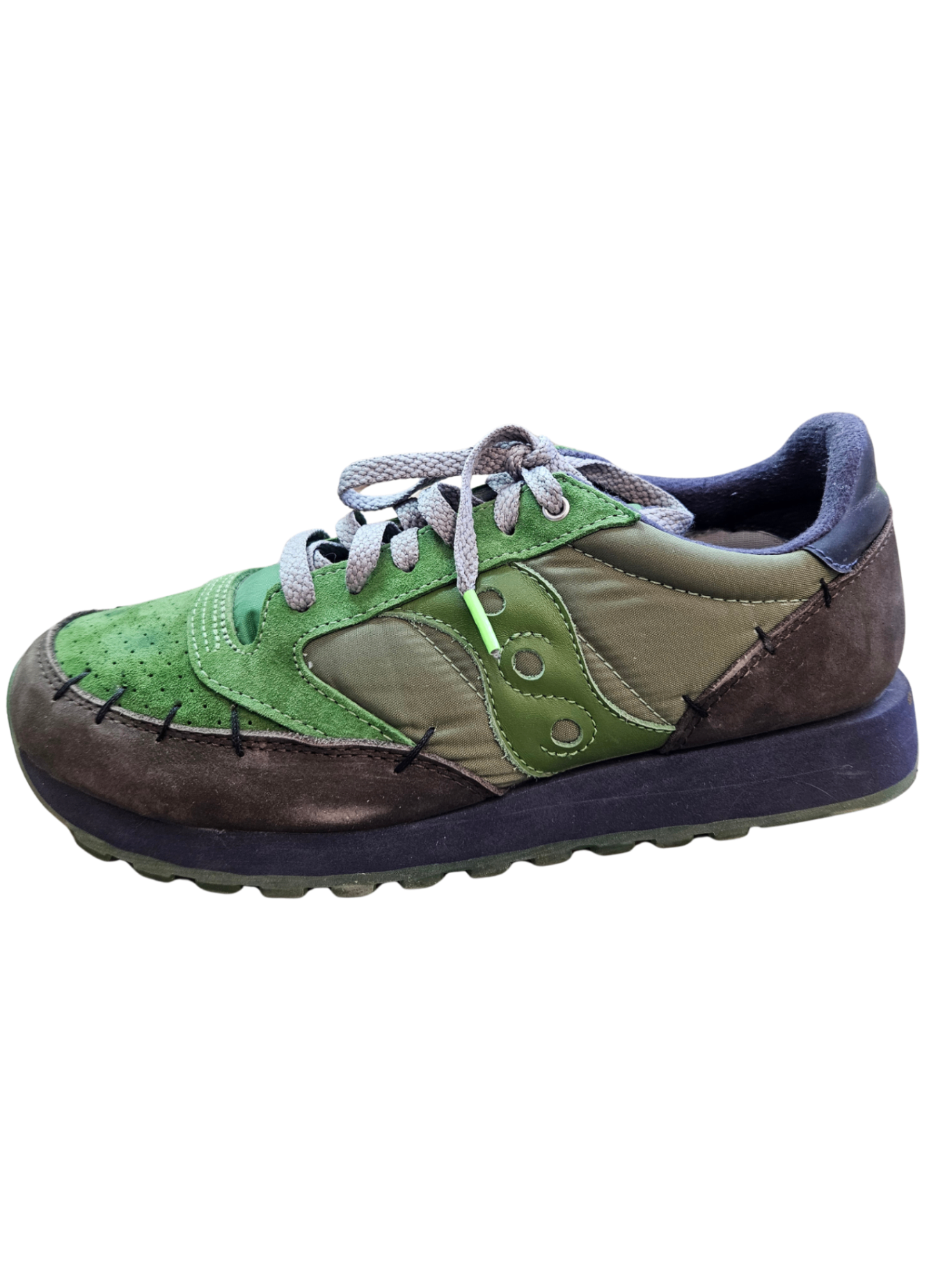 Saucony x Super7 Jazz Original "Frankenstein" Sneaker / Size 8W