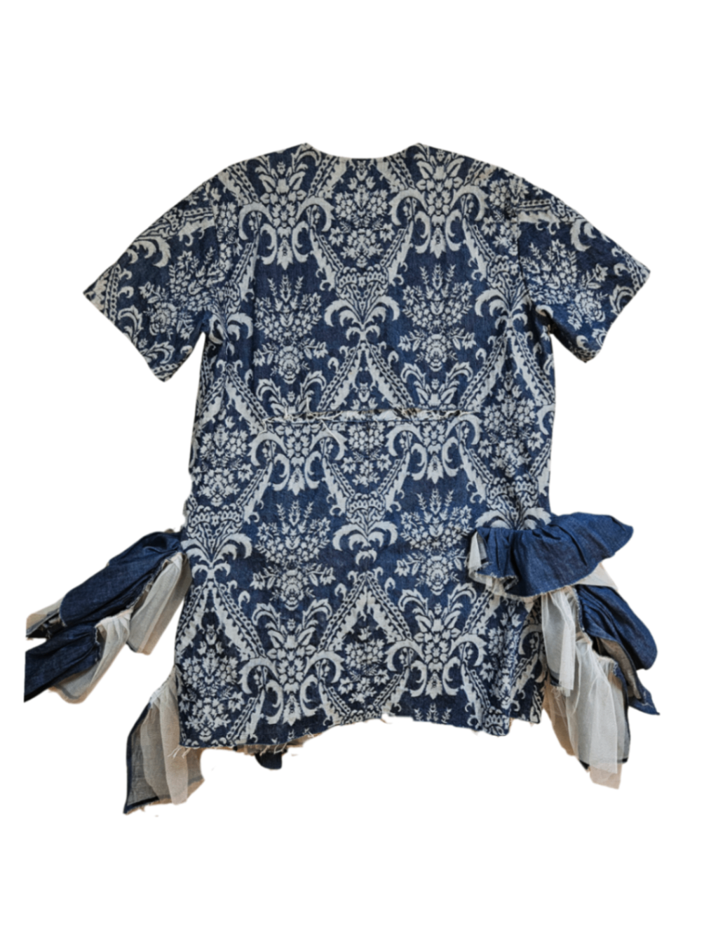 Jacquard Denim Dress / Size S