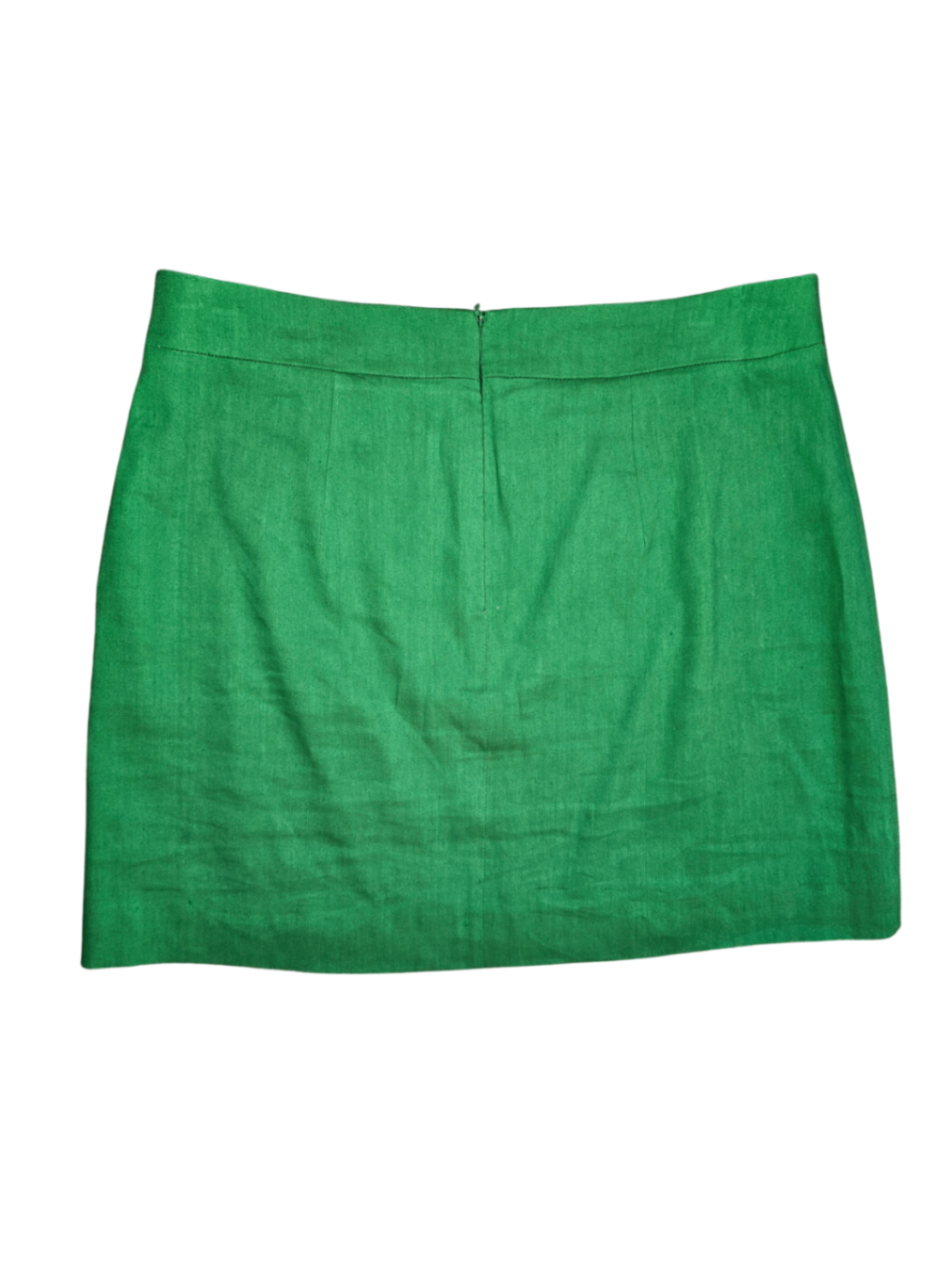 Mini Skirt Linen Green / Size 8