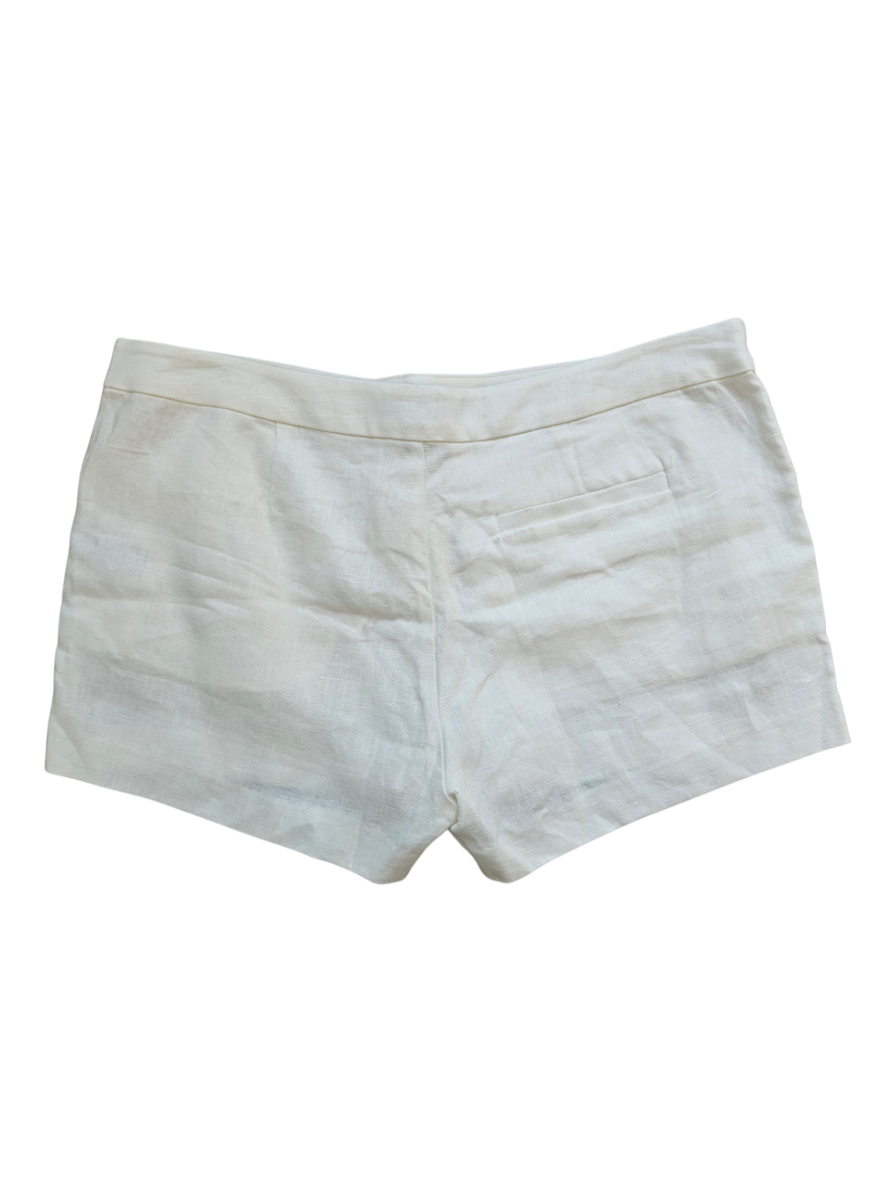 Linen Short White / Size 10
