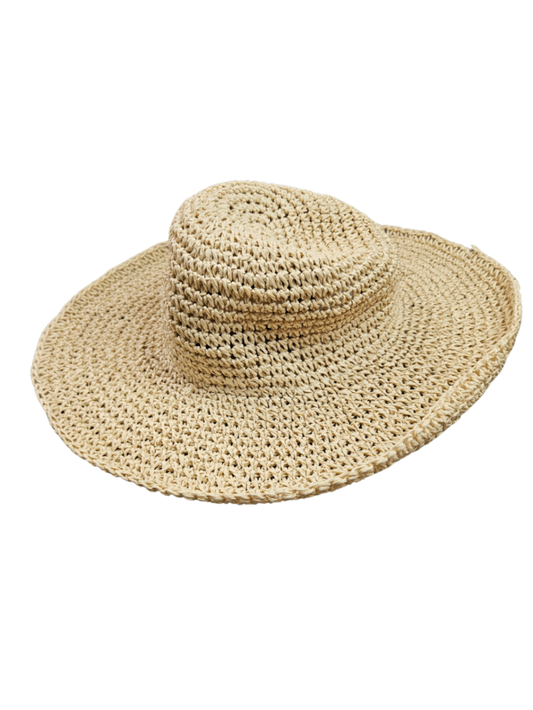 Pouline Hat Natural Raw / Size M/L