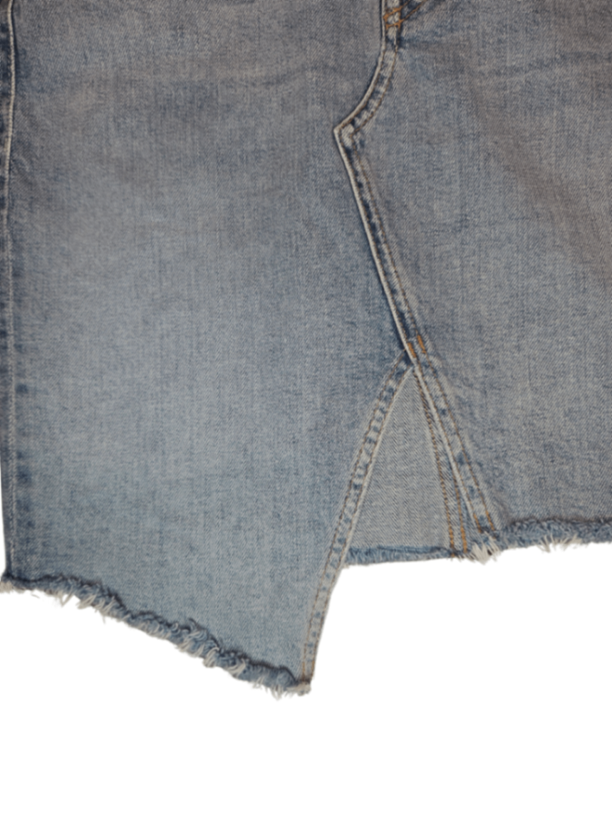 Tomcat Slide Mini Fray Skirt / Size 27