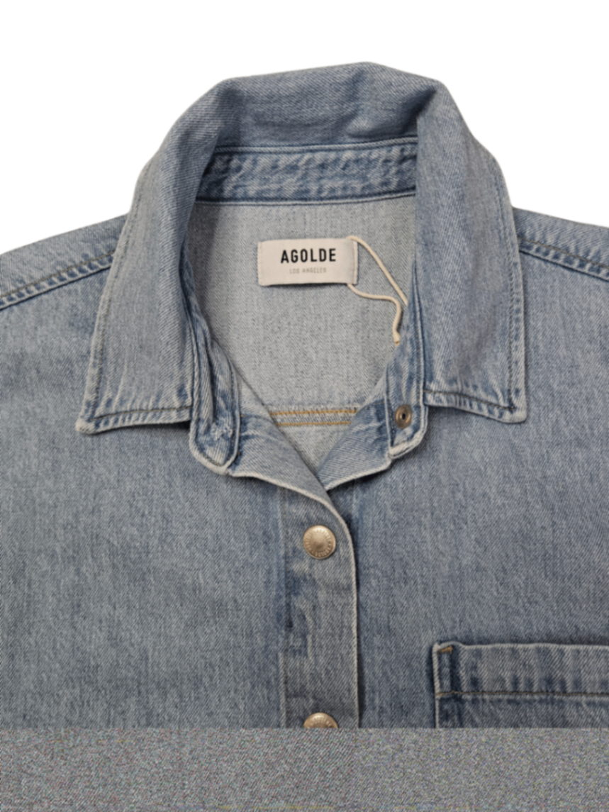 Rona Denim Boxy Shirt Tomorrow / Size M