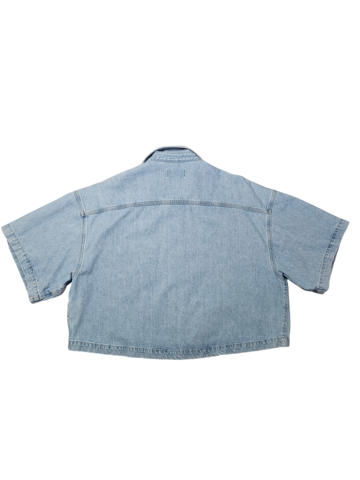 Rona Denim Boxy Shirt Tomorrow / Size M