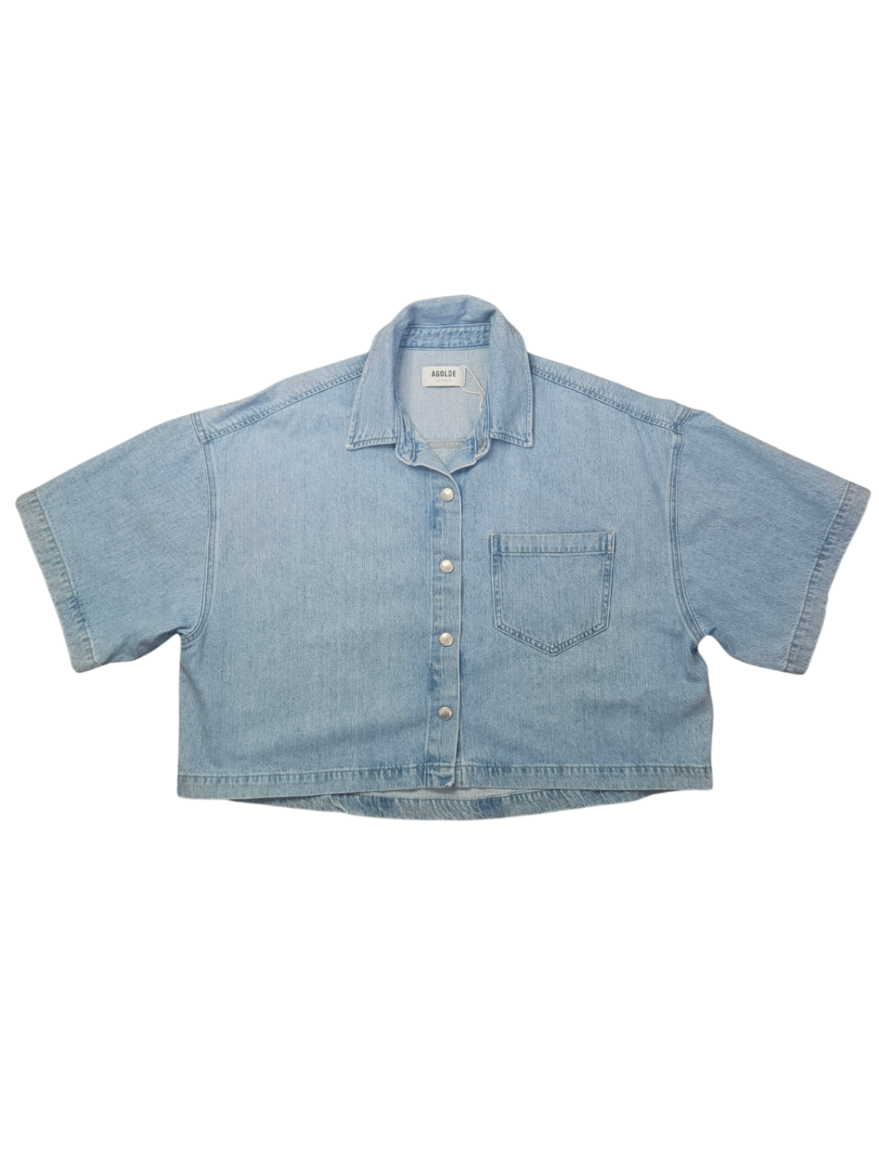 Rona Denim Boxy Shirt Tomorrow / Size M