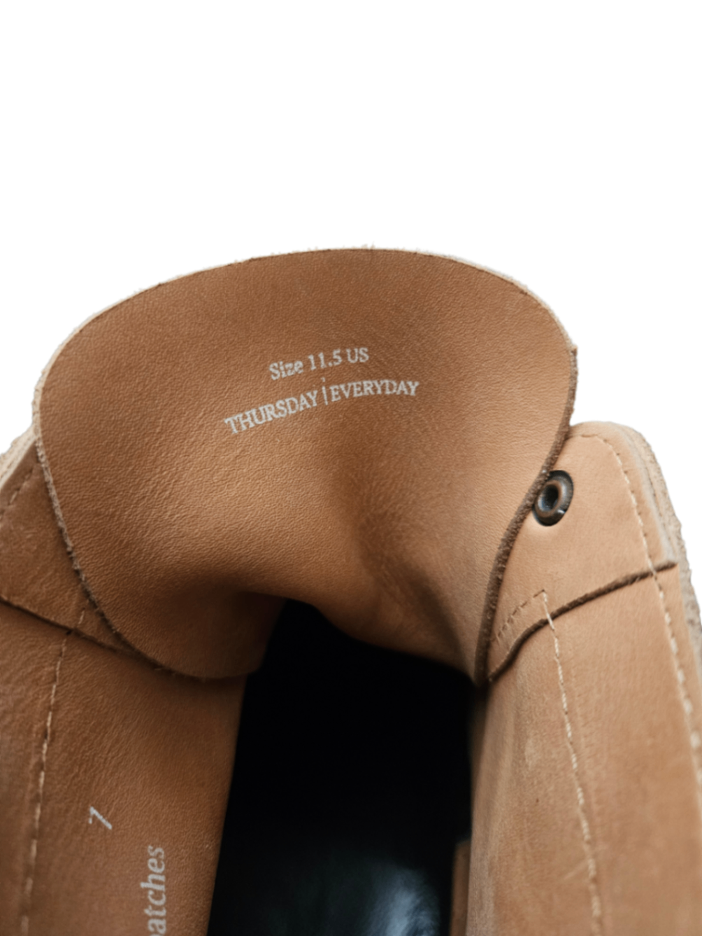Captain Boot Toffee Suede / Size 11.5