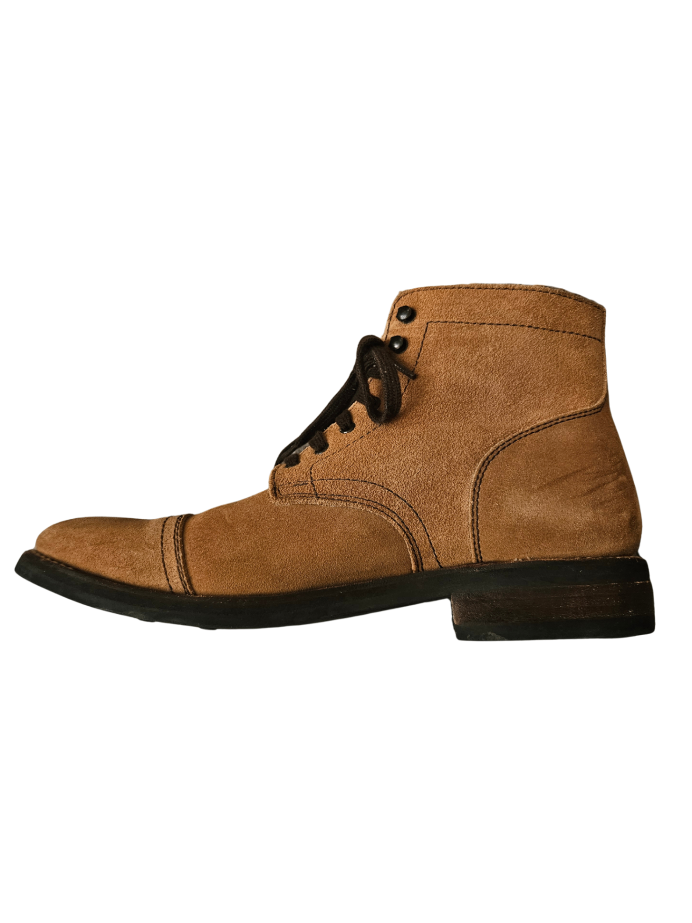Captain Boot Toffee Suede / Size 11.5