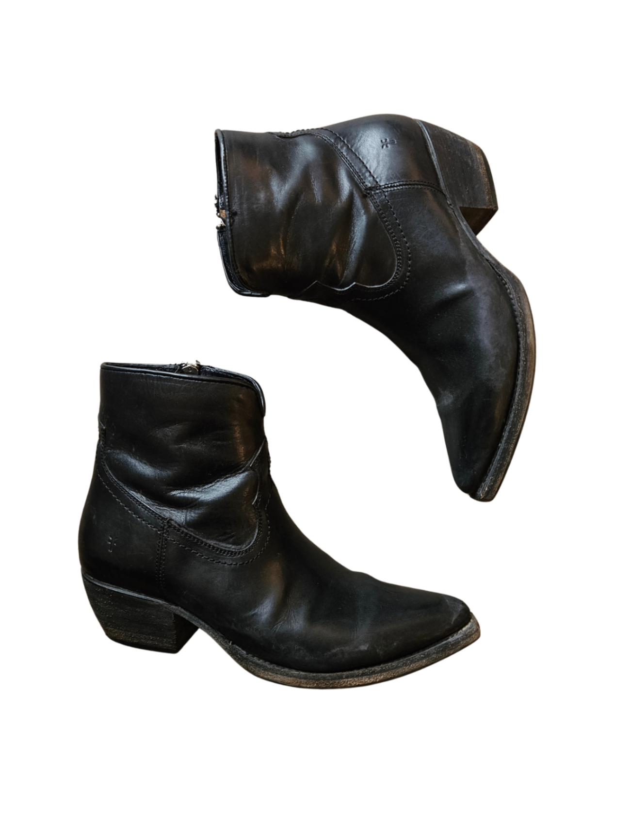 Shane Western Booties Black / Size 7.5W