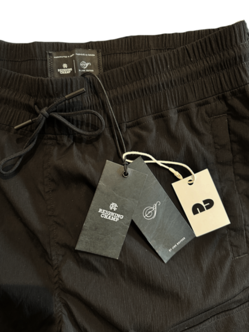 RC x Jide Osifeso Nylon Cargo Short Black / Size L