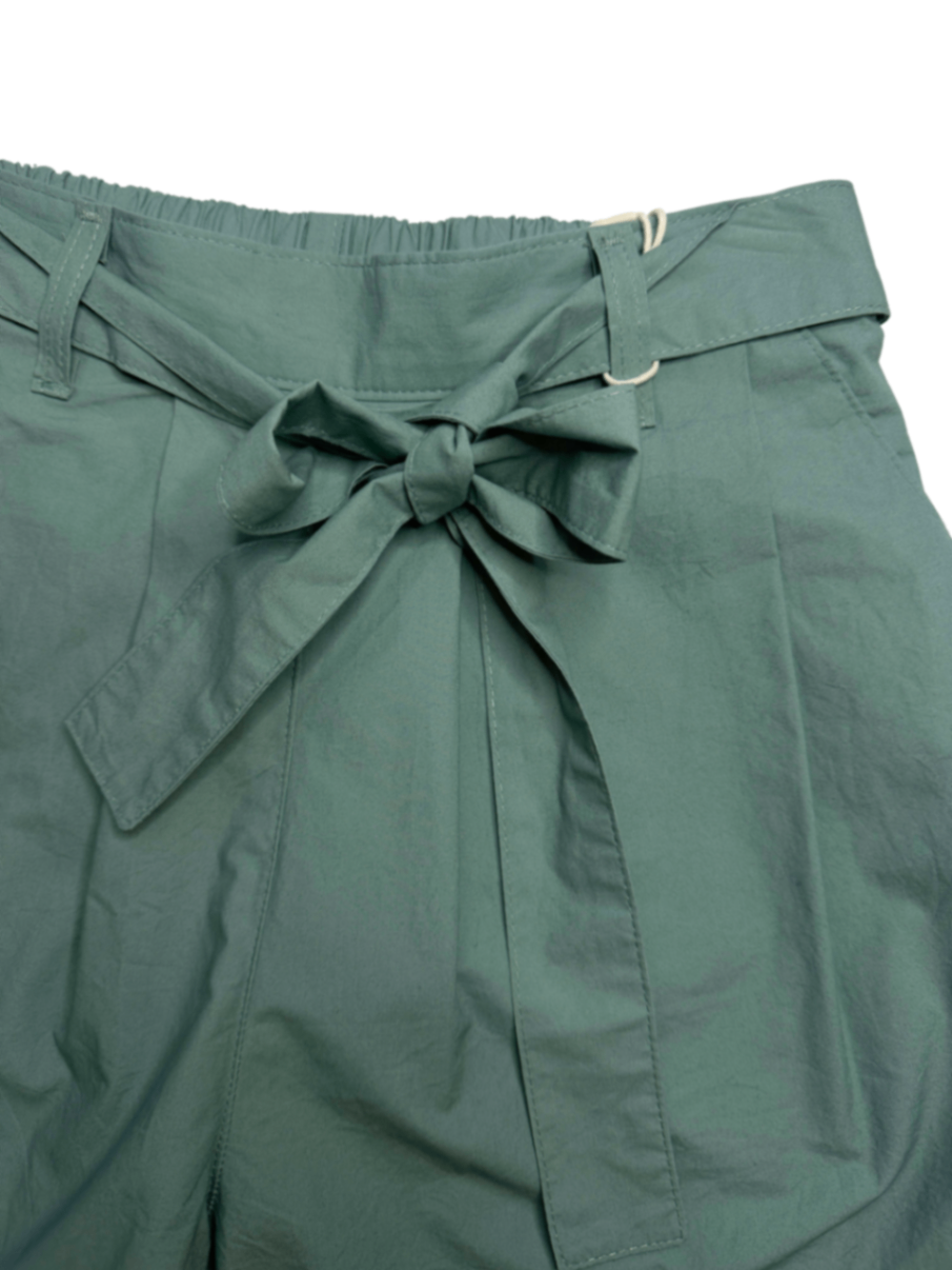 Wide Cotton Short Cyan / Size XS