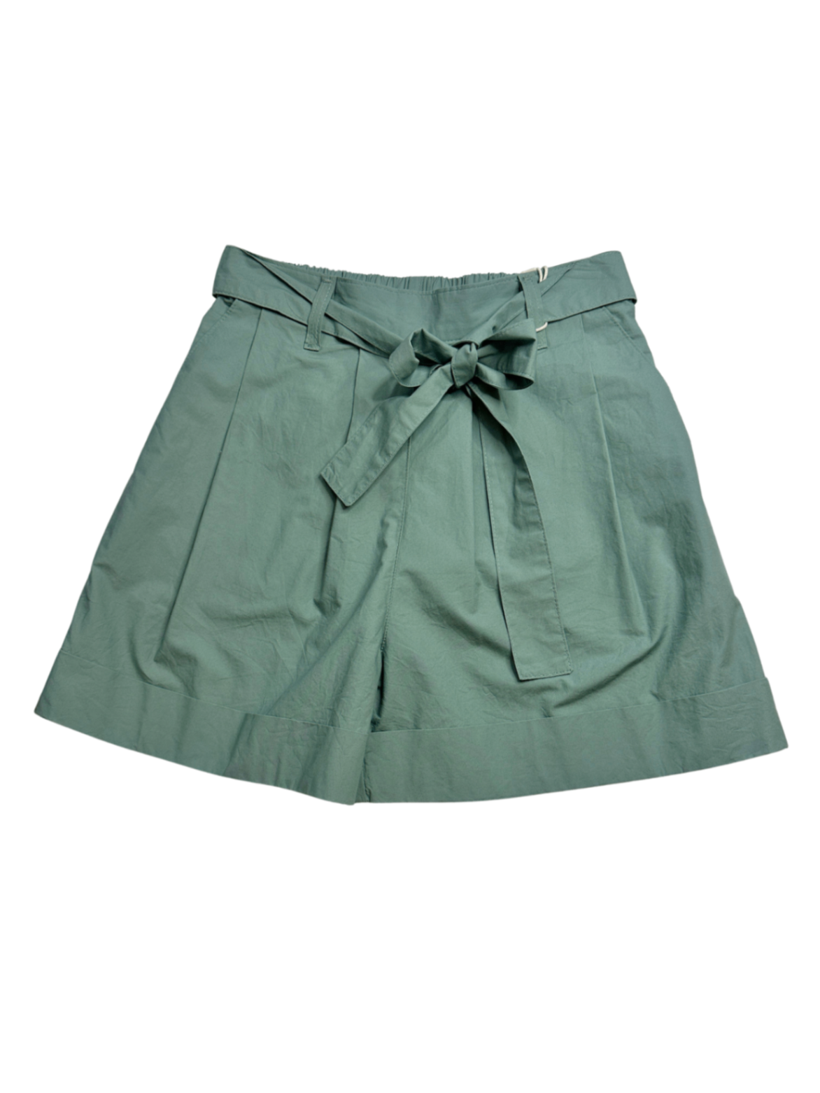 Wide Cotton Short Cyan / Size XS