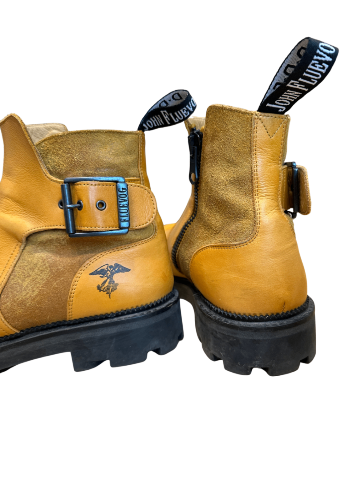 No. 30 Yellow Angel Boot / Size 10M/11.5W