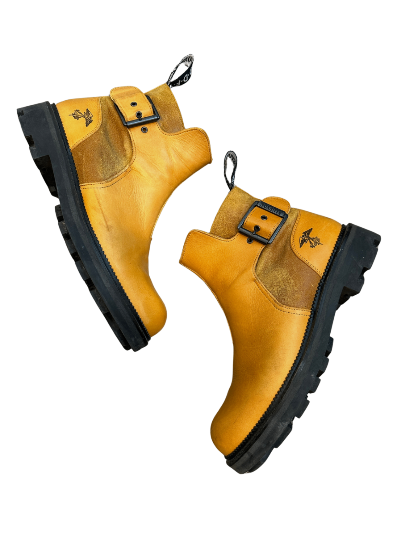 No. 30 Yellow Angel Boot / Size 10M/11.5W