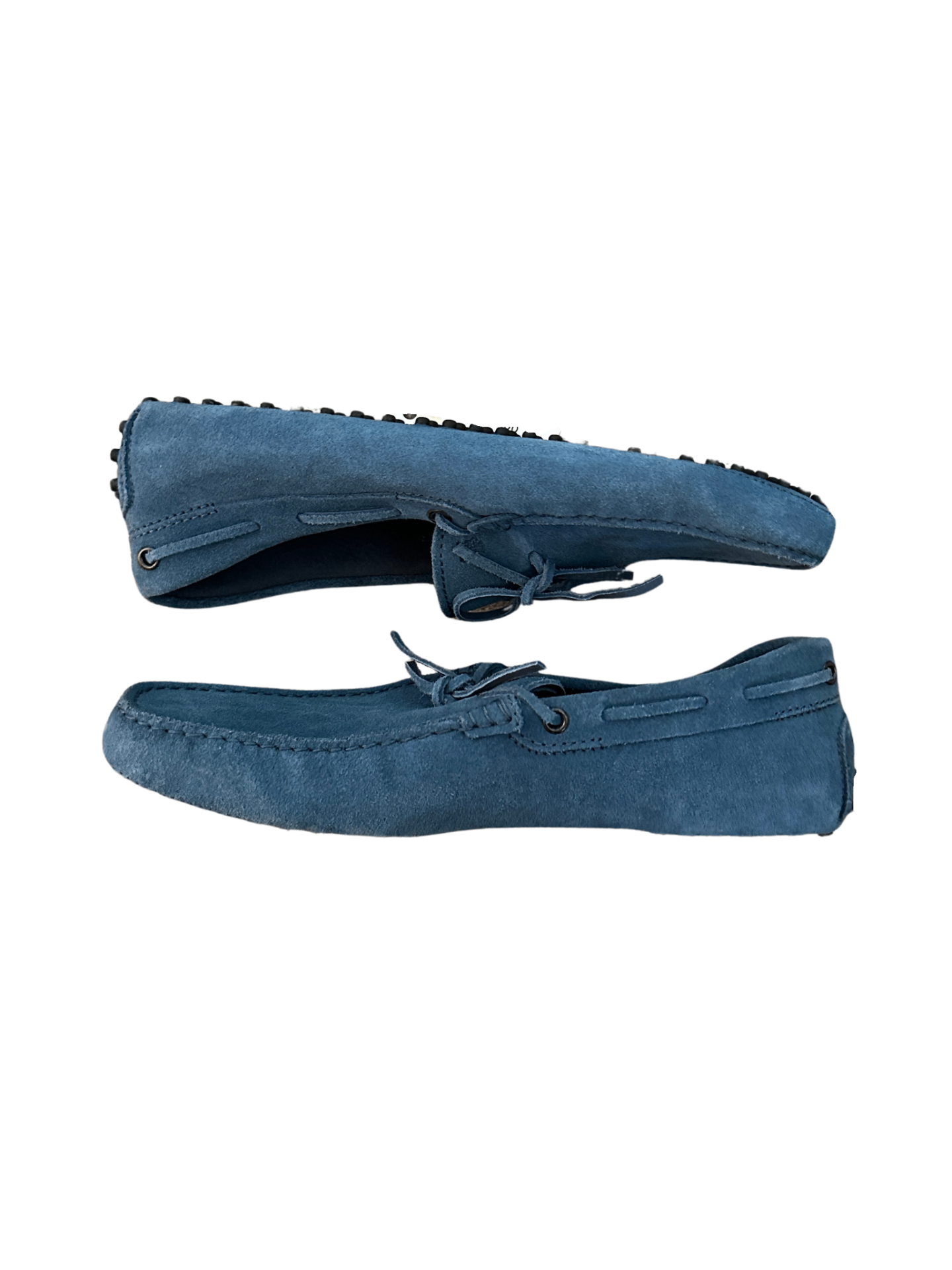 Gommino Suede Loafers Blue / Size 8.5M