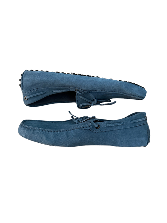 Gommino Suede Loafers Blue / Size 8.5M