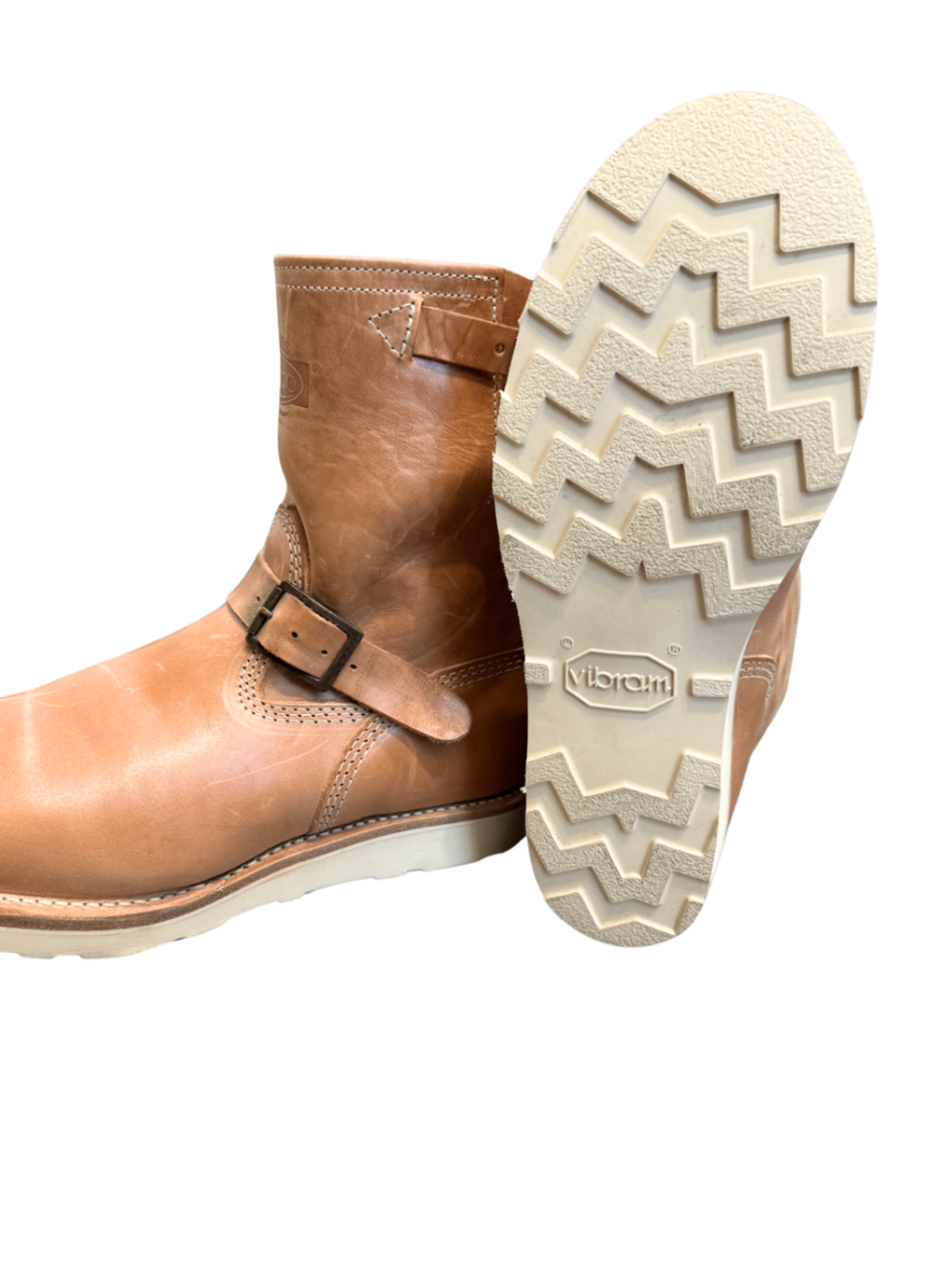 Boss Boot Natural Horsehide / Size 10