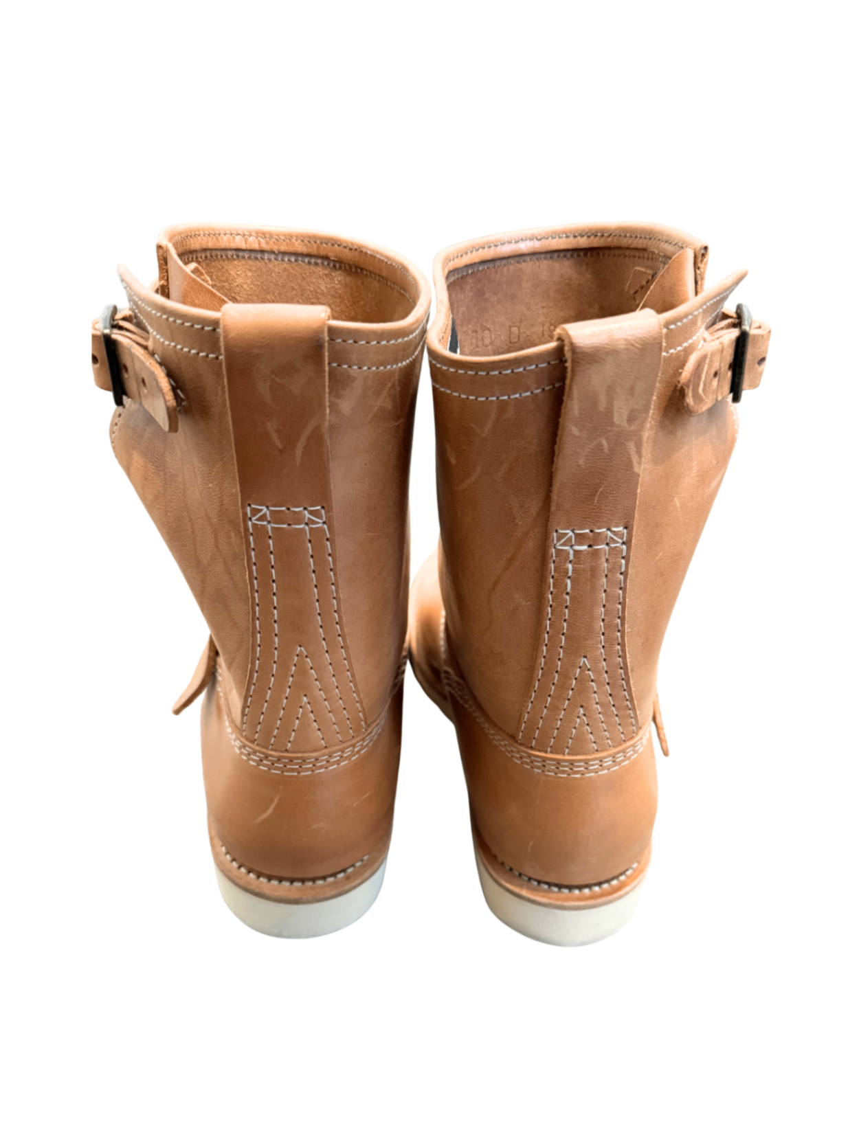 Boss Boot Natural Horsehide / Size 10