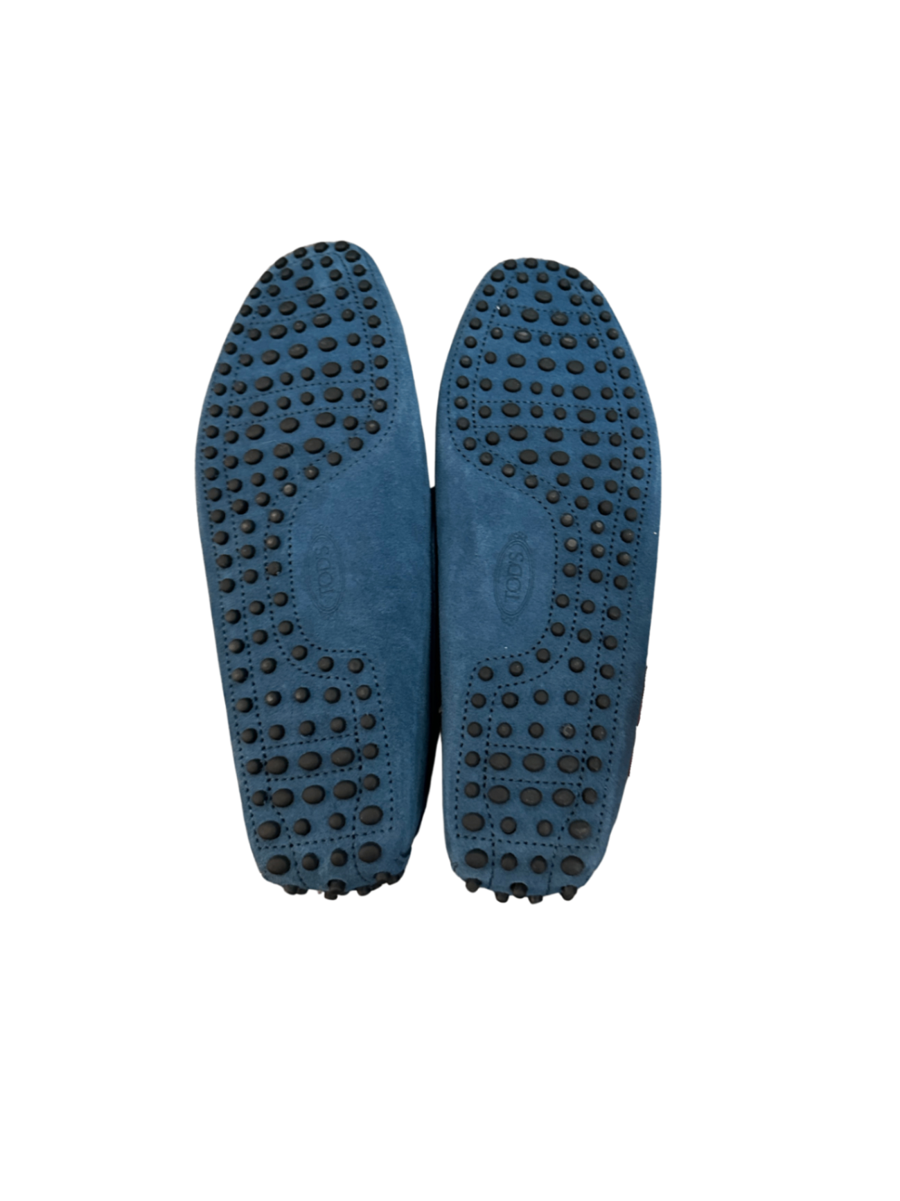 Gommino Suede Loafers Blue / Size 8.5M