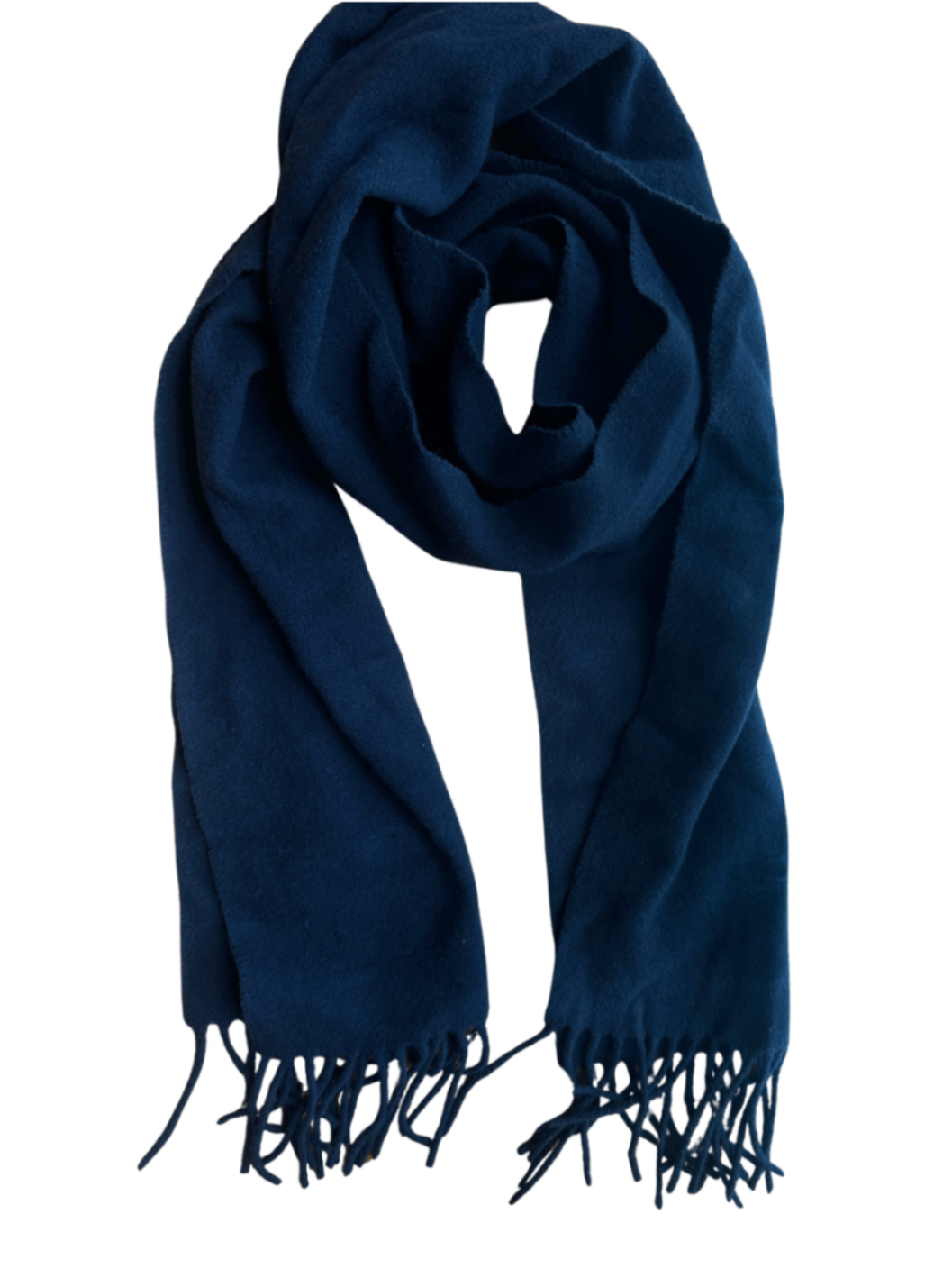 Wool Scarf Navy / One Size