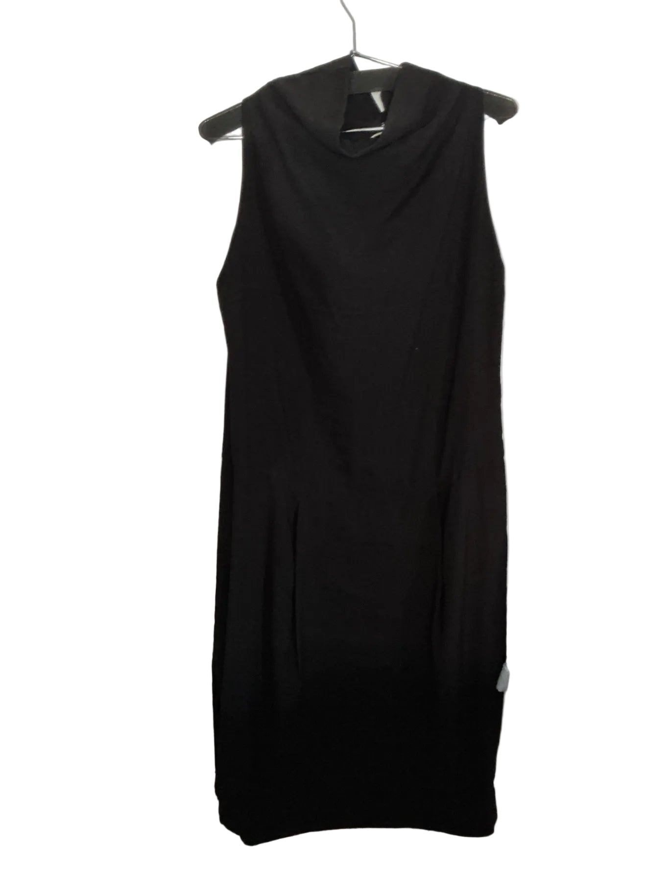 Double Pocket Cowl Neck Dress Black / Size 3 (L)