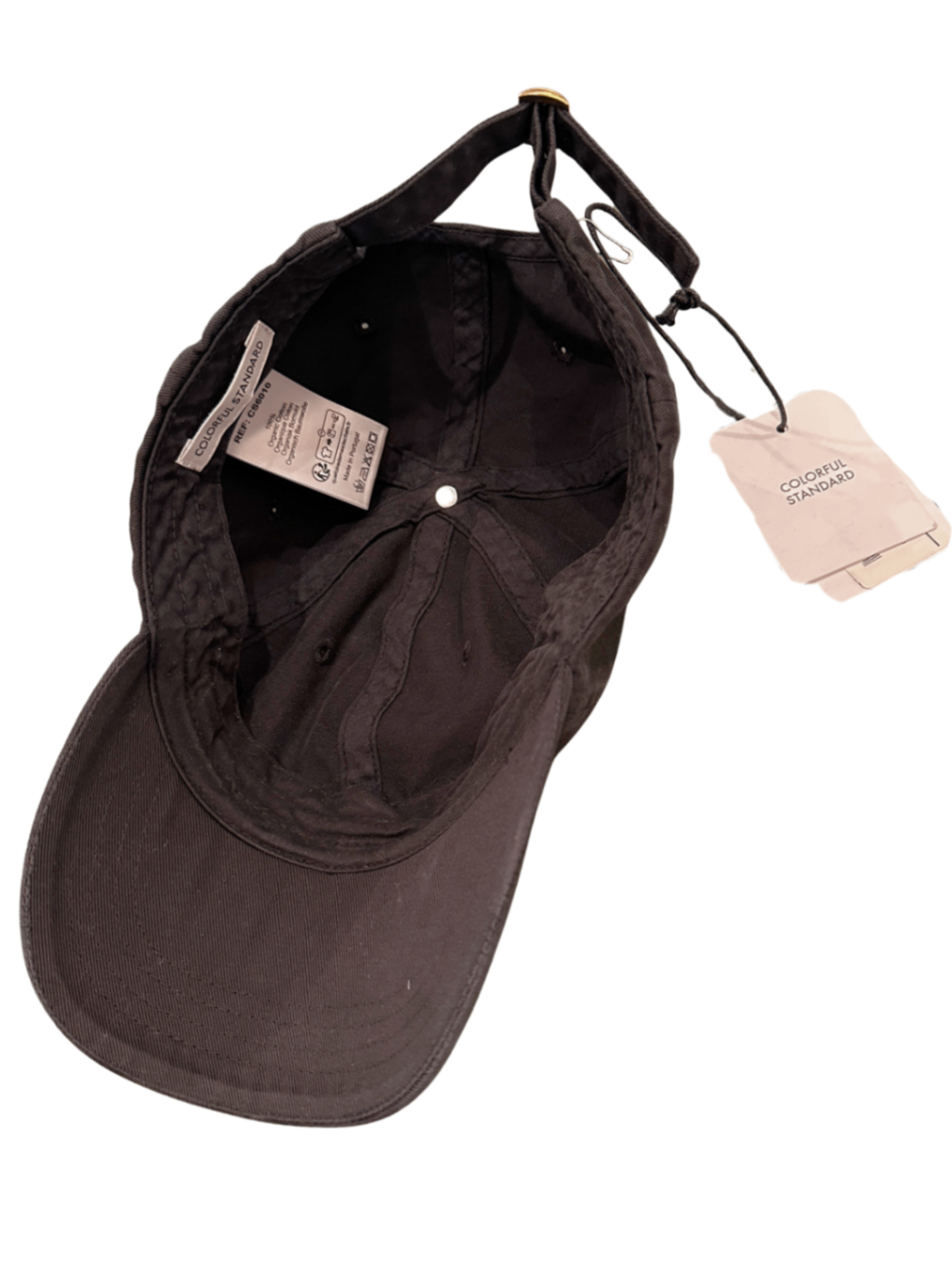 Organic Cotton Cap Deep Black / OS