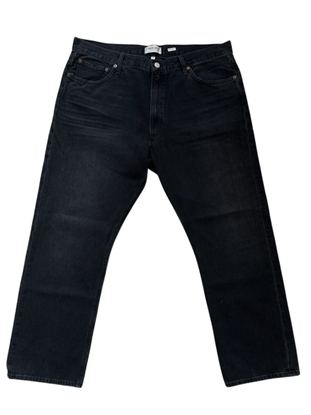 Mia Mid Rise Straight Jean Washed Black / Size 34
