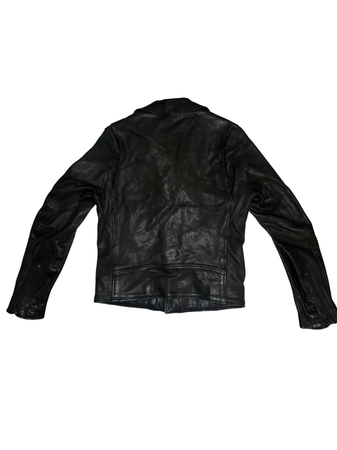 P213 Raven Lambskin Perfecto Jacket / Size S
