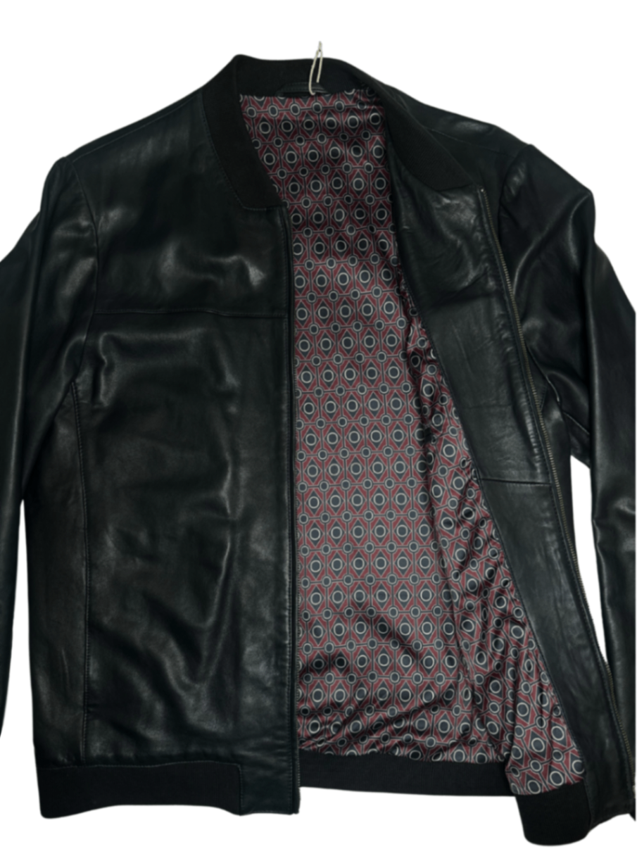 Action Leather Jacket Navy / Size L