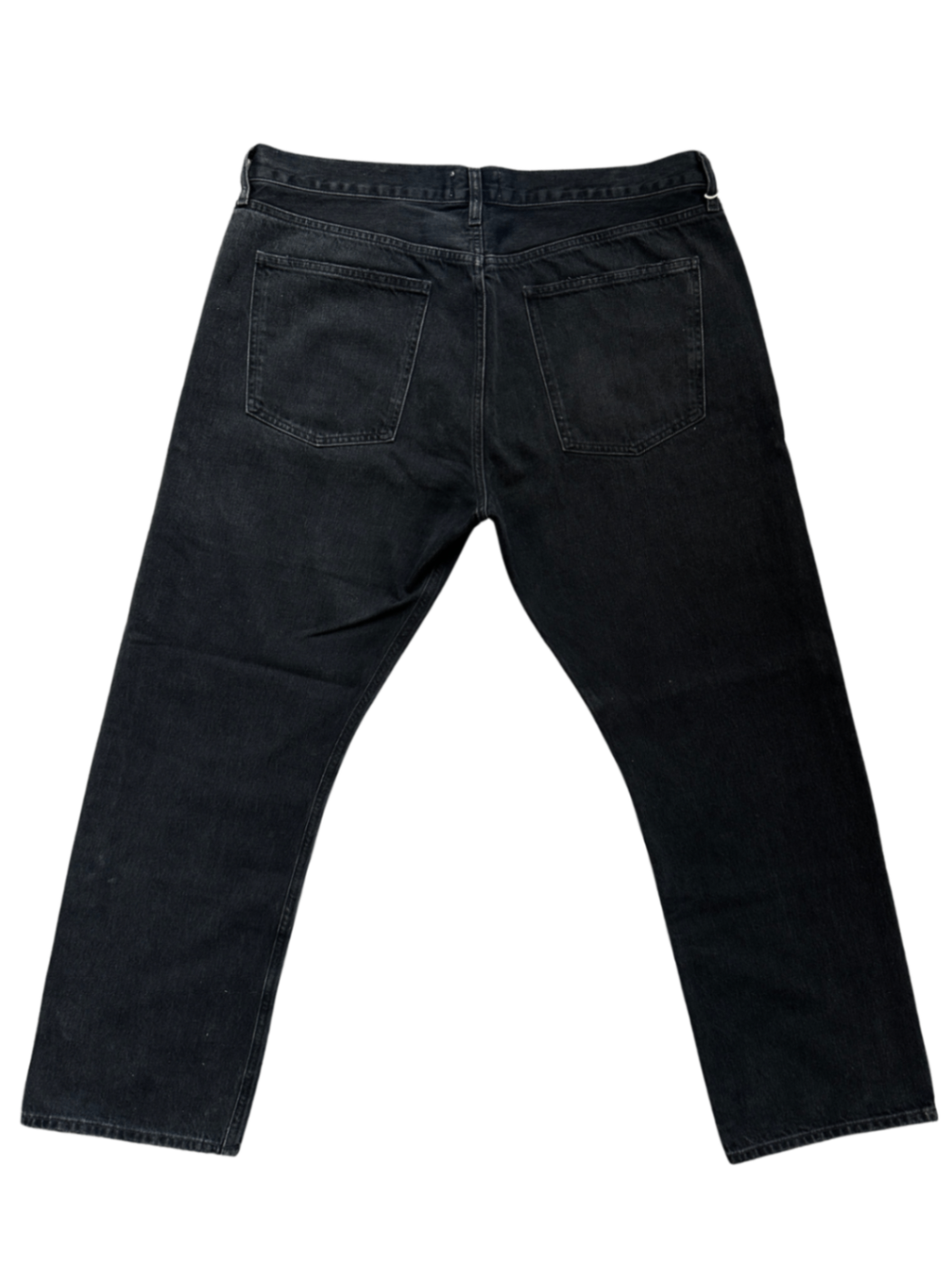 Mia Mid Rise Straight Jean Washed Black / Size 34
