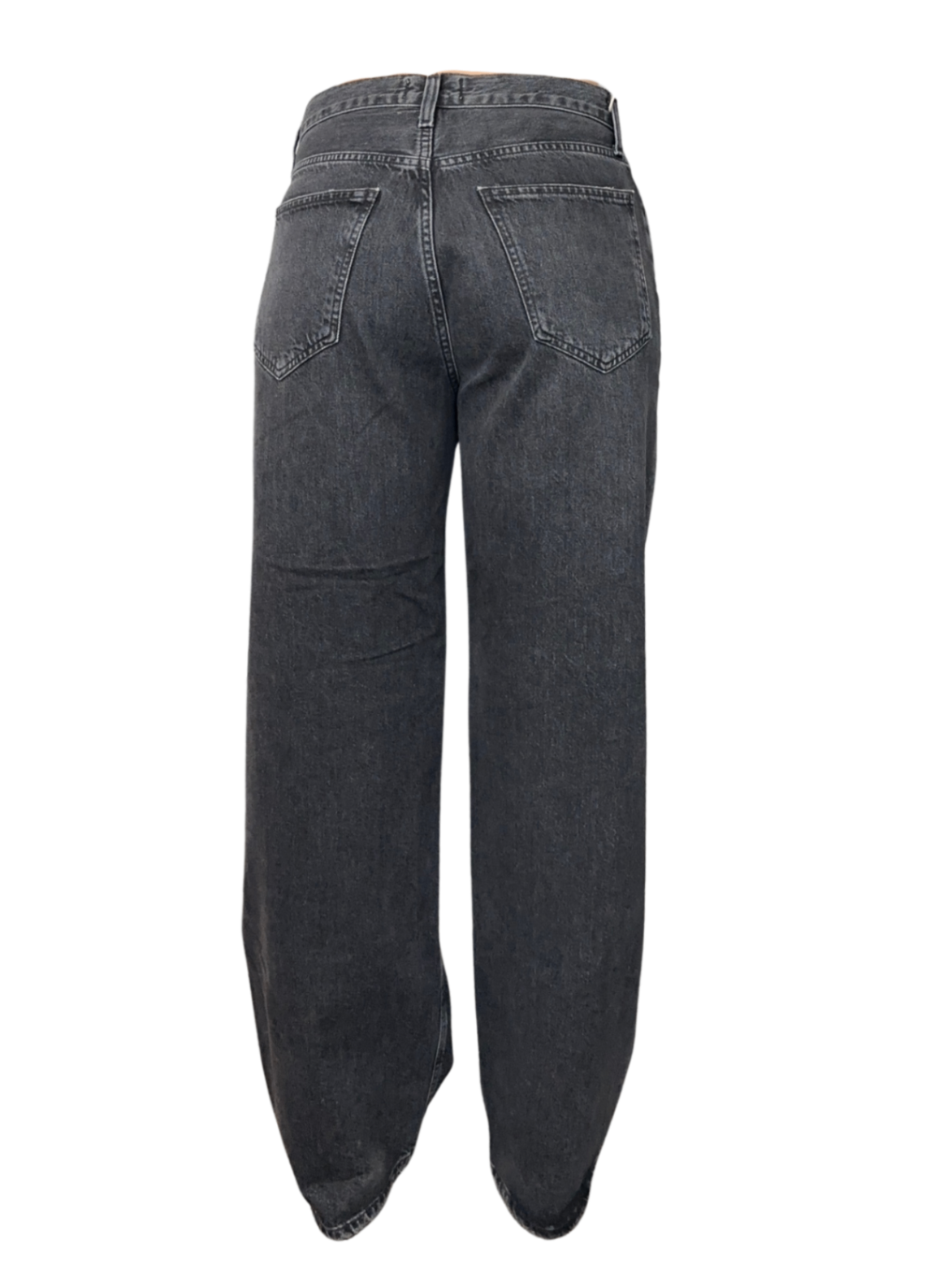 Low Slung Baggy Jean Washed Black / Size 26