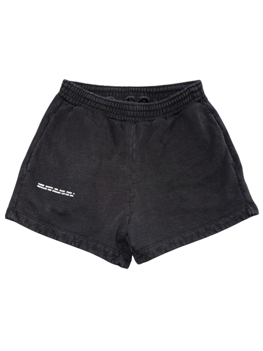 Midweight Organic Recycled Cotton Shorts Black / Size M